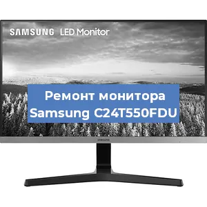 Замена конденсаторов на мониторе Samsung C24T550FDU в Ростове-на-Дону